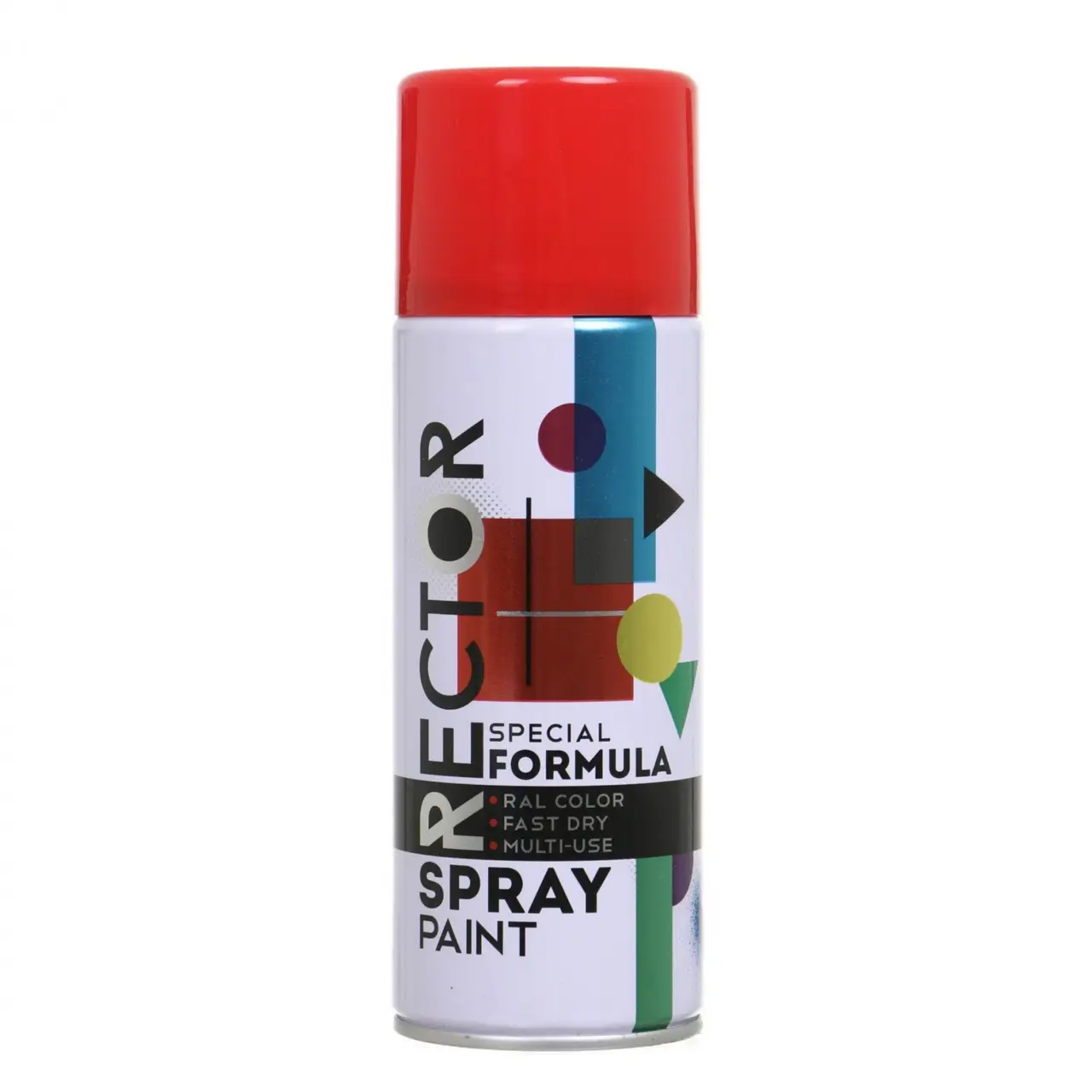 Емаль RECTOR універсальна 3020 червоний, в аер. упаковці, 400 мл